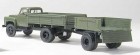 033350 MiniaturModelle GAZ-52 open side with open side trailer 1AP military